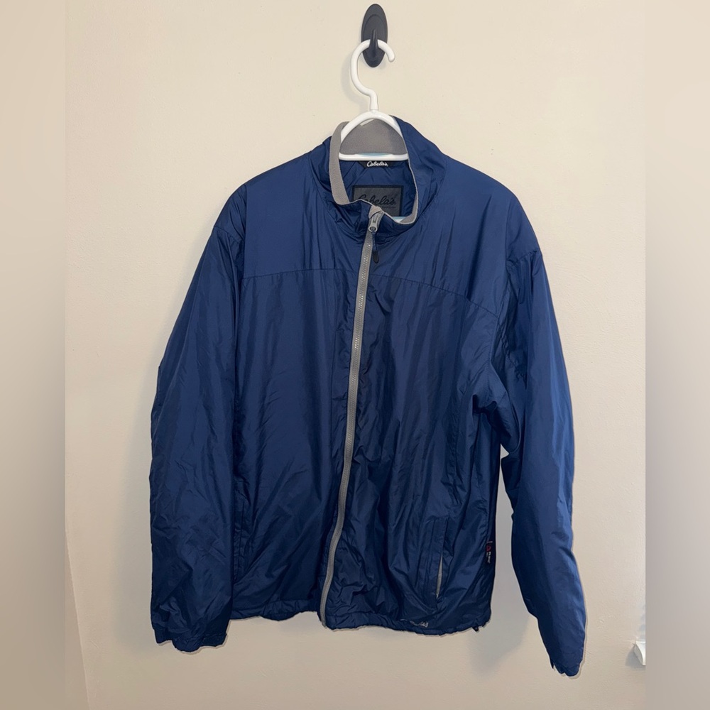 Cabela's Blue Windbreaker Jacket